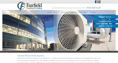Desktop Screenshot of fairfieldheating.com